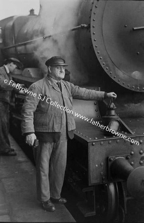 RAILWAY PERSONALITIES DRIVER MARK FOLEY AT LIMERICK JUNCTION R.I.P.14/9/40